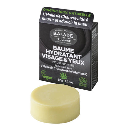 Crema facial y contorno de ojos sólida hombre 32gr. Balade en Provence